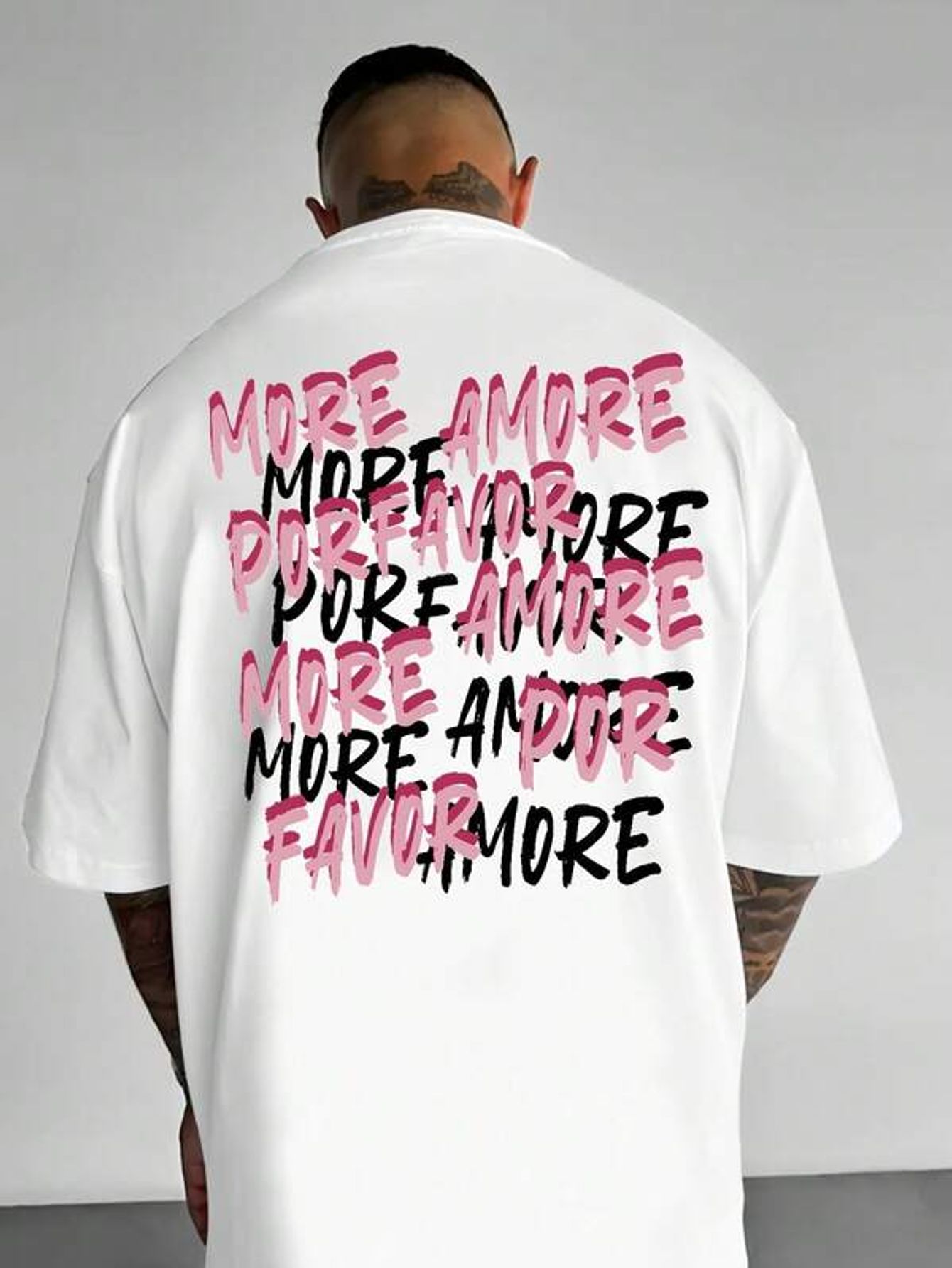 Street Fashion Graffiti - Ropa de verano para hombre, camiseta