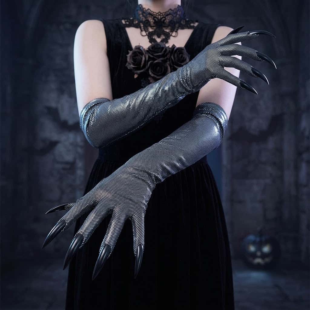 Street Fashion Gloves - 2026 Moon Girl Y2K Mangas de