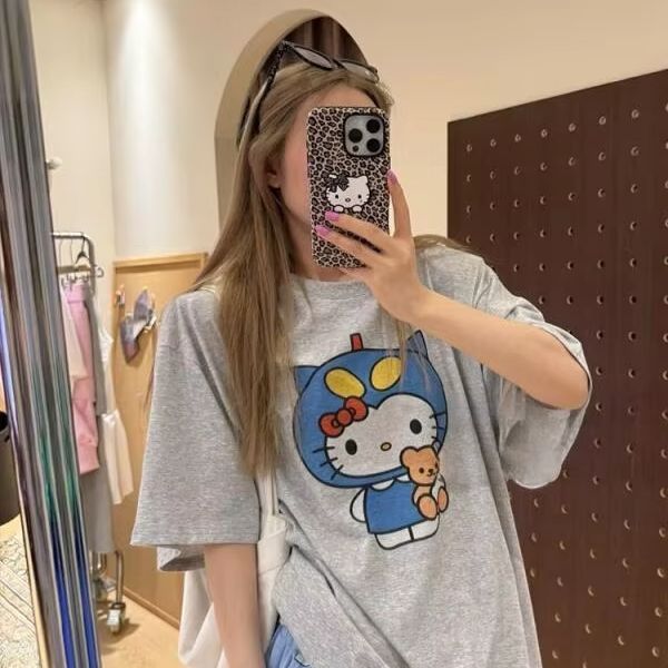 Street Fashion Us - Camiseta de manga corta con estampado