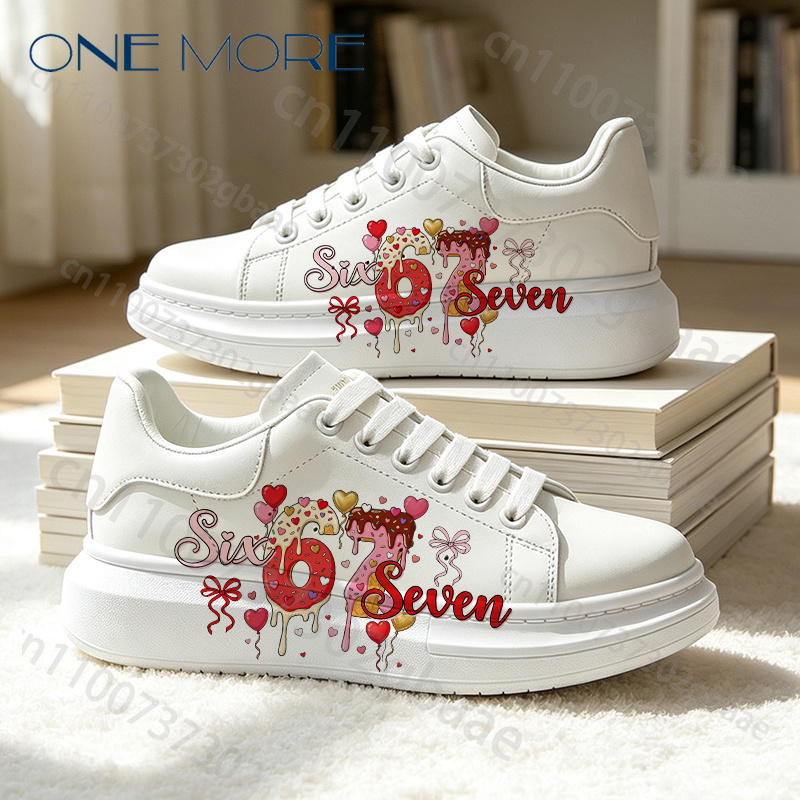 Street Fashion Graffiti - 67 Six Seven Zapatillas Casuales con