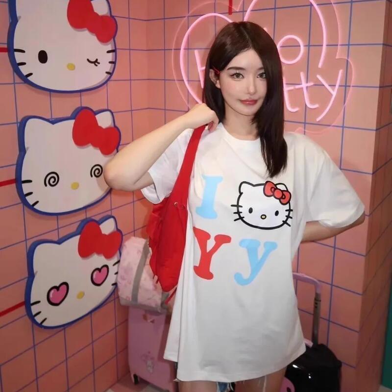 Street Fashion Us - Camiseta Unisex de Manga Corta Sanrio