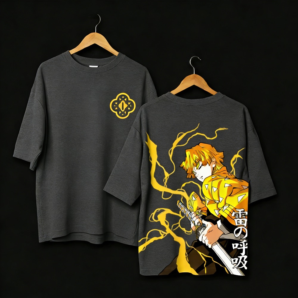 Street Fashion Anime - Camiseta con estampado de Anime Demon