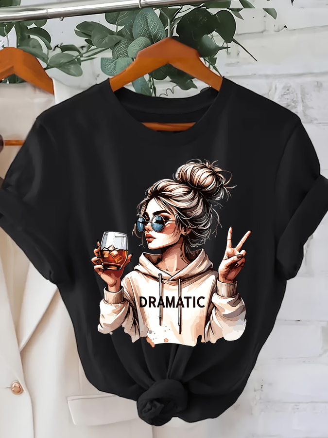 Street Fashion Trends 2026 - Camiseta de manga corta con cuello