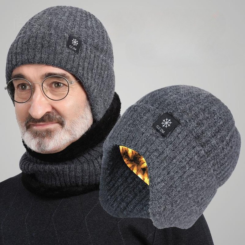 Street Fashion Gloves - Gorro de invierno para hombre, tejido,