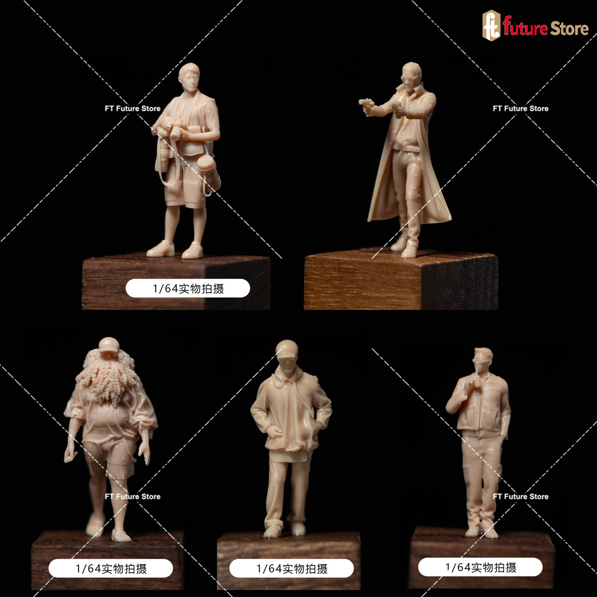 Figura de Hombre Barbudo a Esc - Street Fashion Photographers reseña y precio