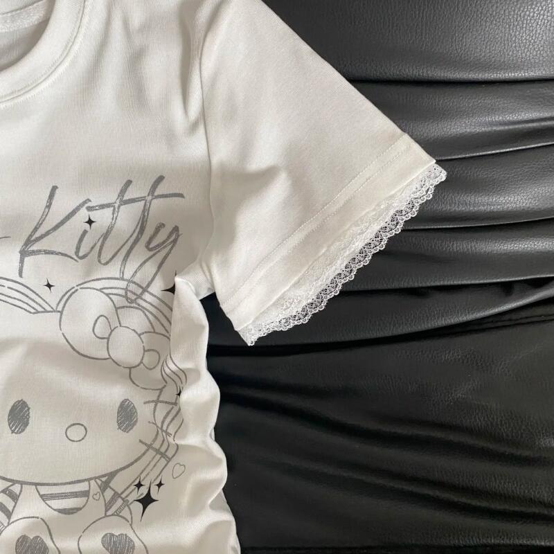 Camiseta de manga corta de enc - Street Fashion Us reseña y precio