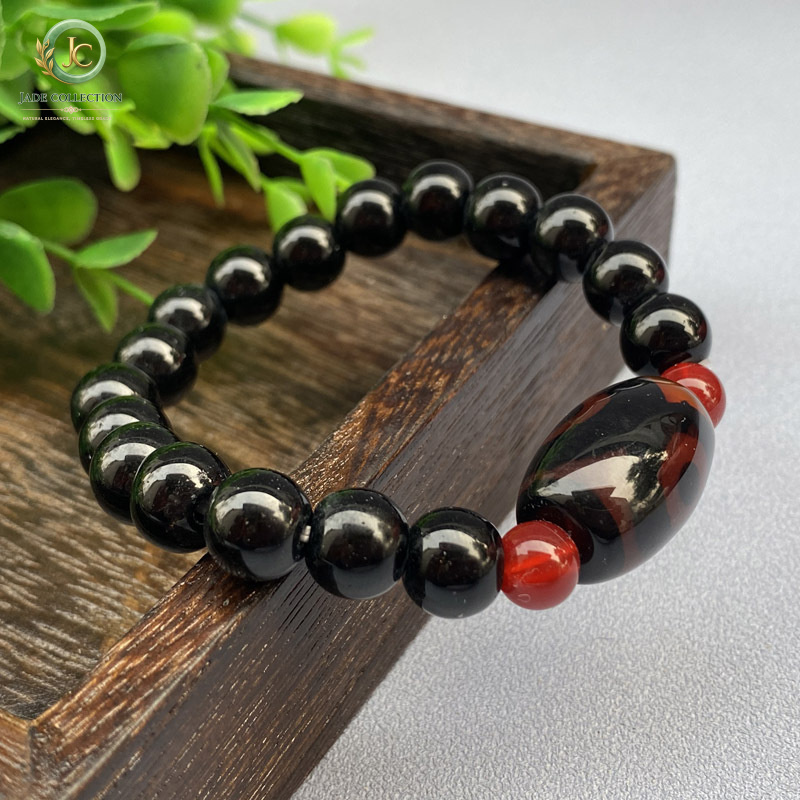 Pulsera de Ágata con Cuentas D - Street Fashion Vendors reseña y precio