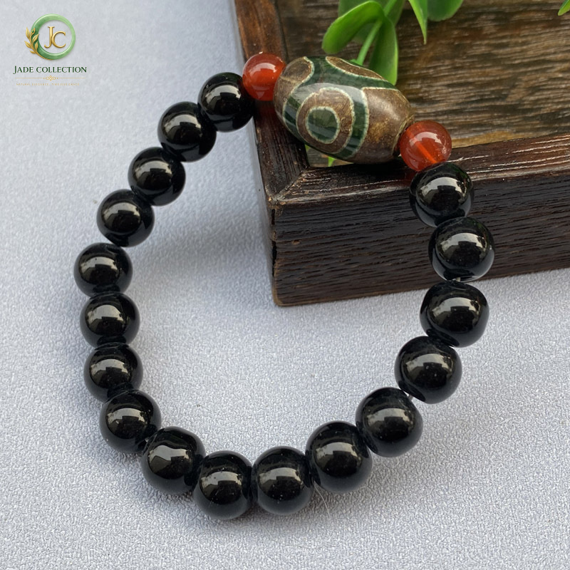 Pulsera de Ágata con Cuentas D - Street Fashion Vendors reseña y precio