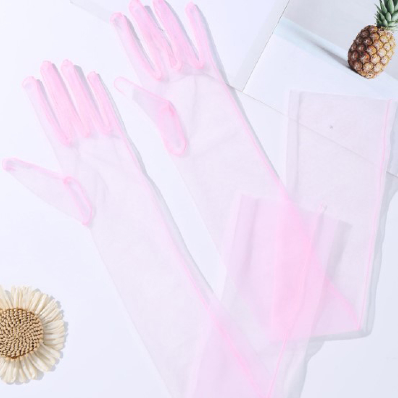 Guantes largos transparentes p - Street Fashion Gloves reseña y precio