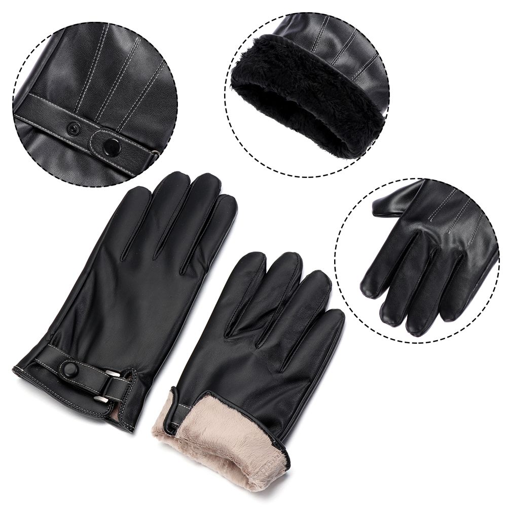 Guantes Térmicos de cuero para - Street Fashion Gloves reseña y precio