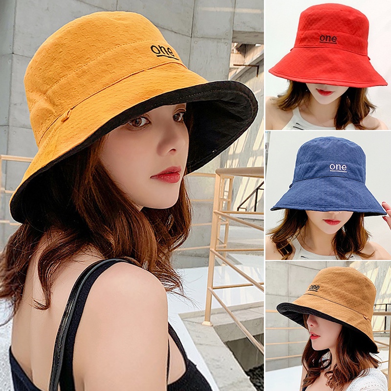 Sombrero de cubo de algodón de - Bucket Hat Embroidered reseña y precio