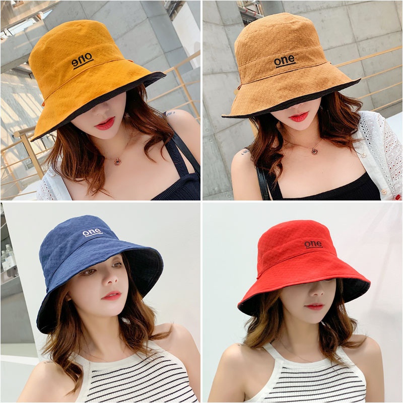 Sombrero de cubo de algodón de - Bucket Hat Embroidered reseña y precio