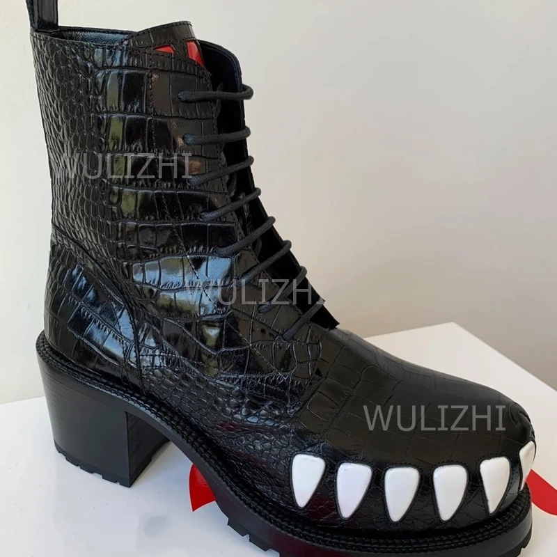Botas de hombre con estampado  - Street Fashion Graffiti reseña y precio