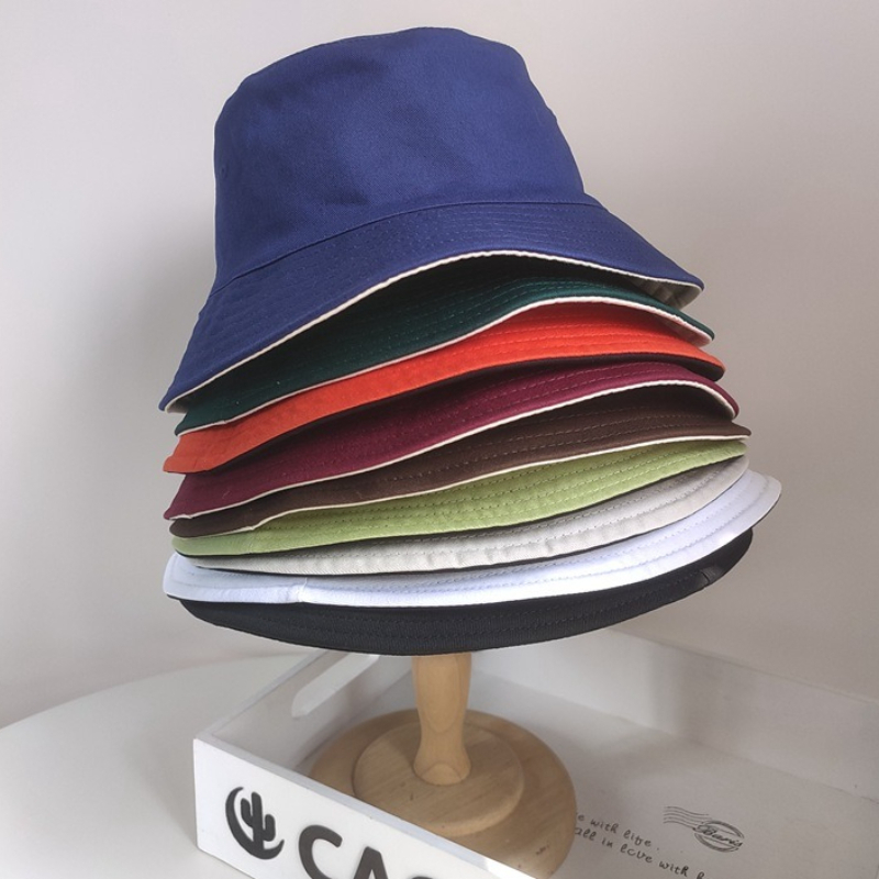 Sombrero de Pescador de Doble  - Bucket Hat Embroidered reseña y precio