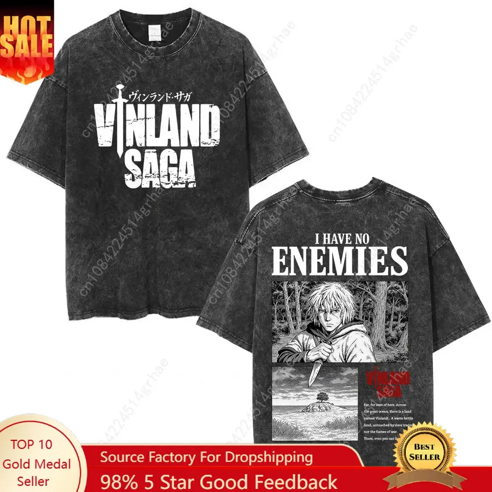 Camiseta Vintage Lavada de Ani - Street Fashion Anime reseña y precio