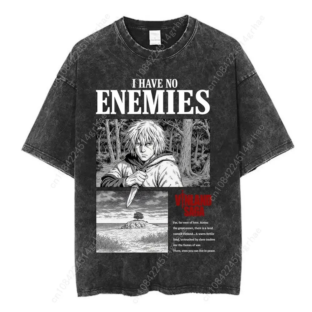 Camiseta Vintage Lavada de Ani - Street Fashion Anime reseña y precio