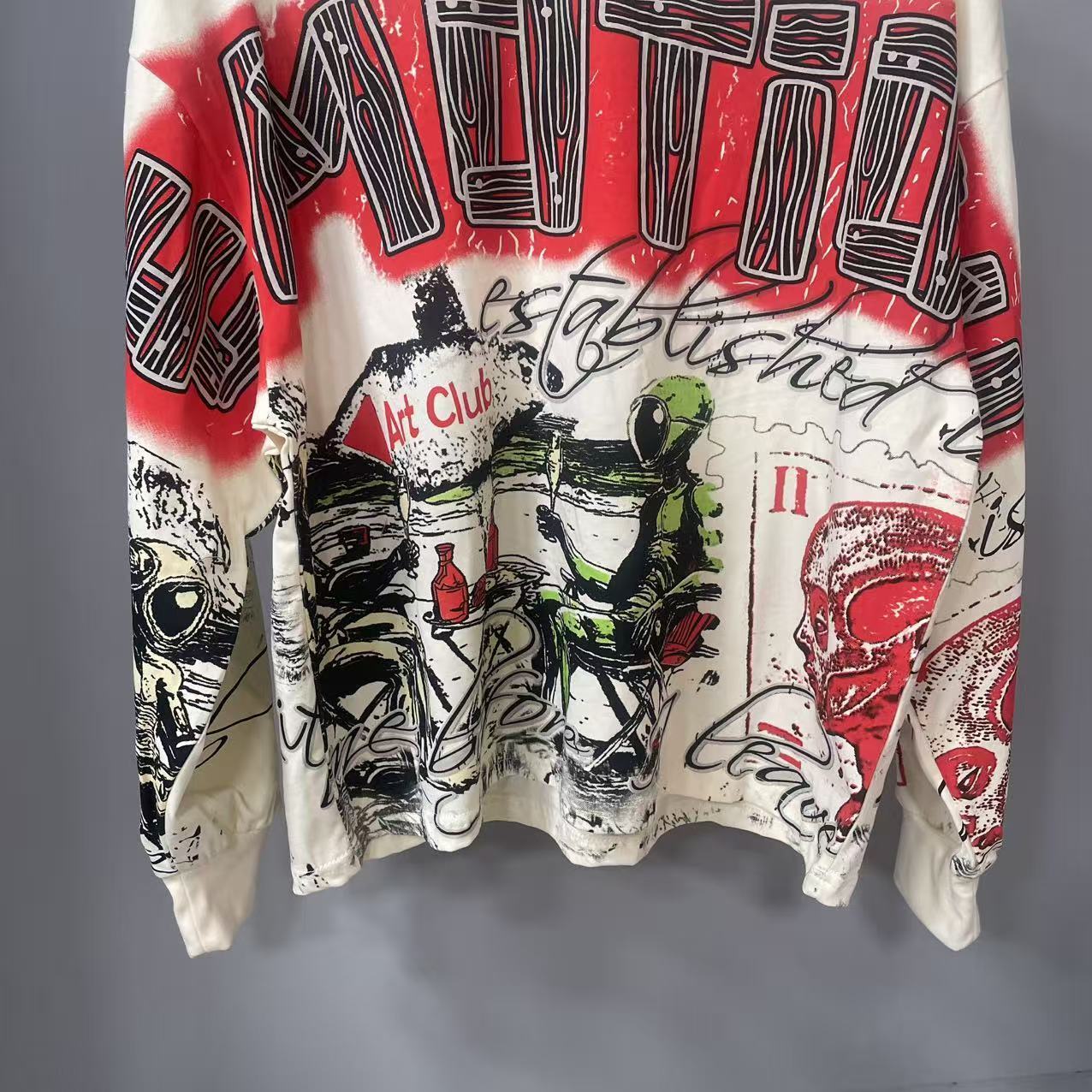 Camiseta de manga larga MIXED- - Street Fashion Us reseña y precio