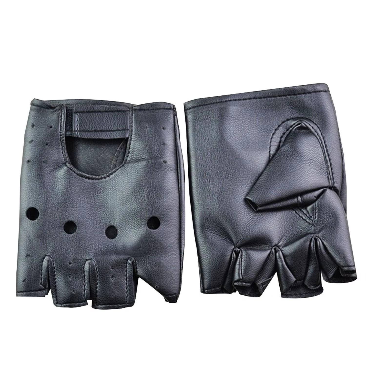 Guantes de Medio Dedo de Cuero - Street Fashion Gloves reseña y precio
