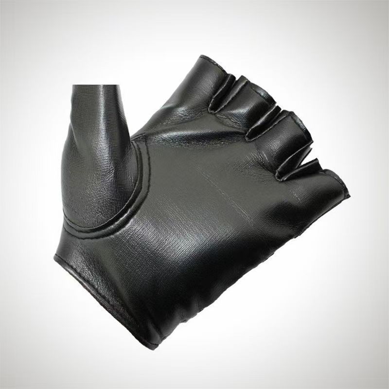 Guantes de Medio Dedo de Cuero - Street Fashion Gloves reseña y precio