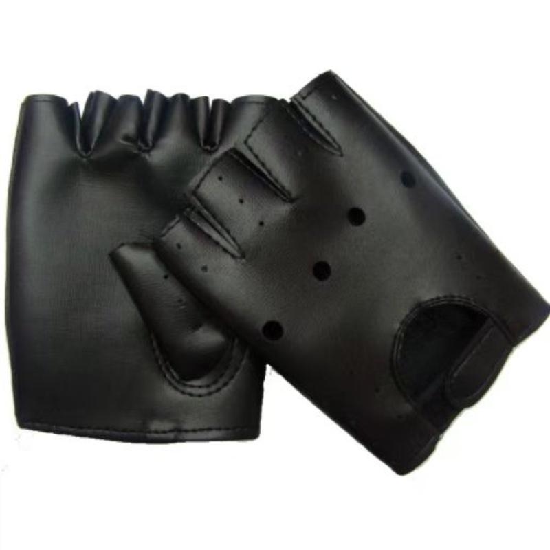 Guantes de Medio Dedo de Cuero - Street Fashion Gloves reseña y precio