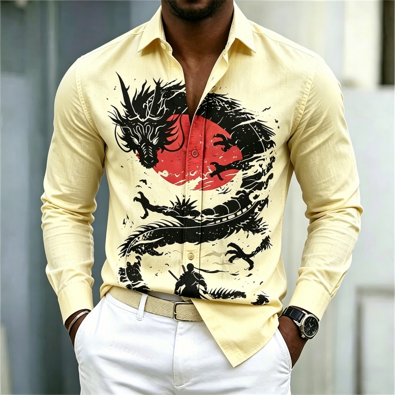 Camisa de Hombre 2026, Blanca, - Street Fashion Us reseña y precio