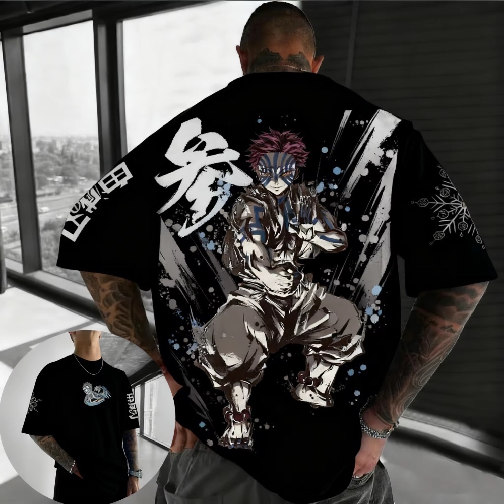 Camiseta de verano de talla gr - Street Fashion Anime reseña y precio