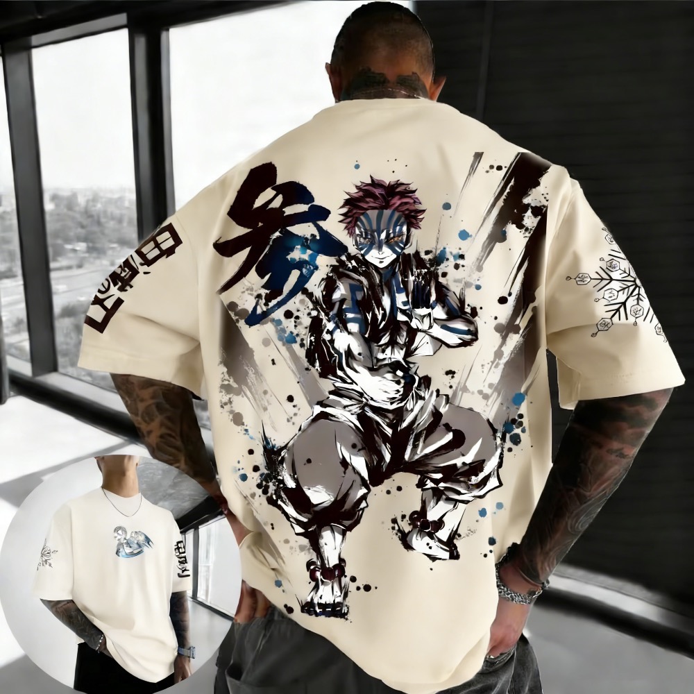 Camiseta de verano de talla gr - Street Fashion Anime reseña y precio