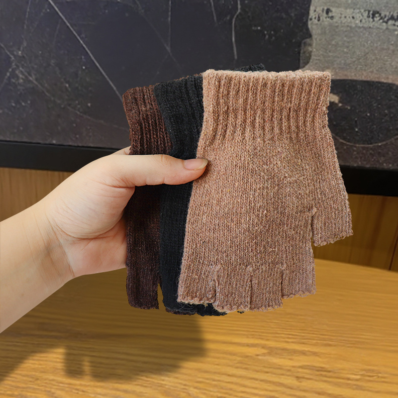 Guantes de lana de medio dedo  - Street Fashion Gloves reseña y precio