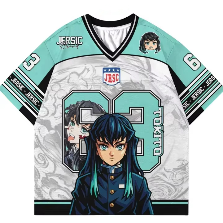 Camiseta de manga corta con es - Street Fashion Anime reseña y precio