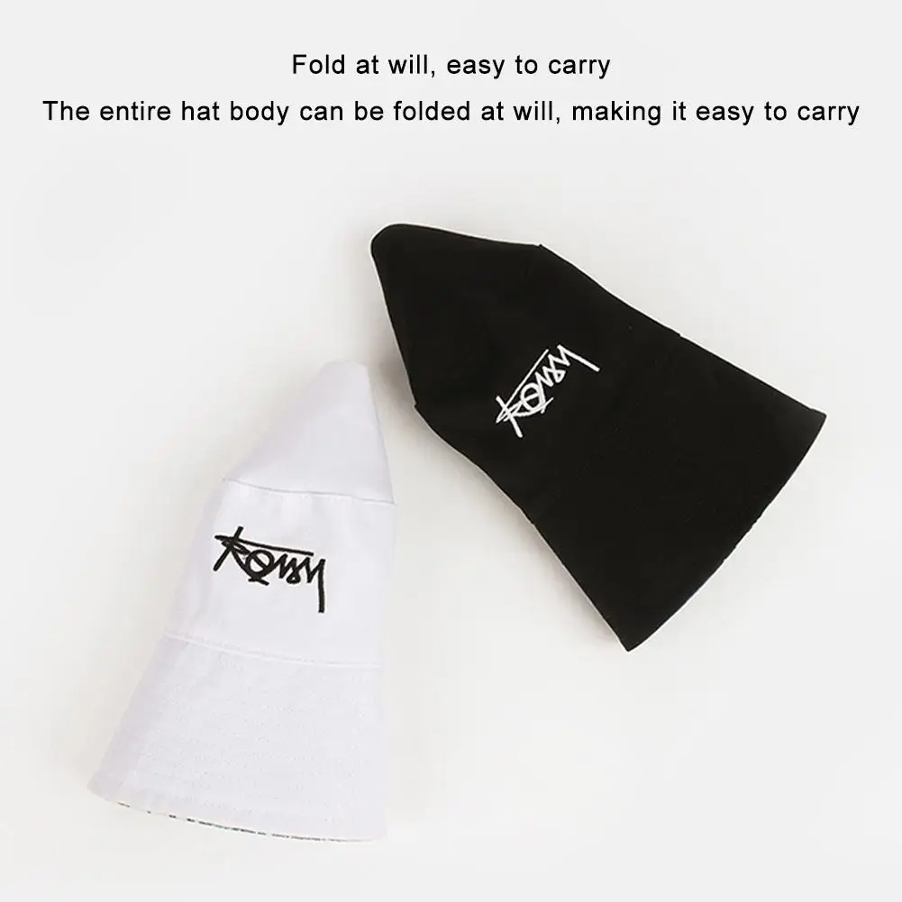 Sombrero de pescador de doble  - Bucket Hat Embroidered reseña y precio