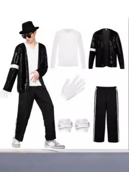 Disfraz de Michael Jackson par - Street Fashion Gloves reseña y precio