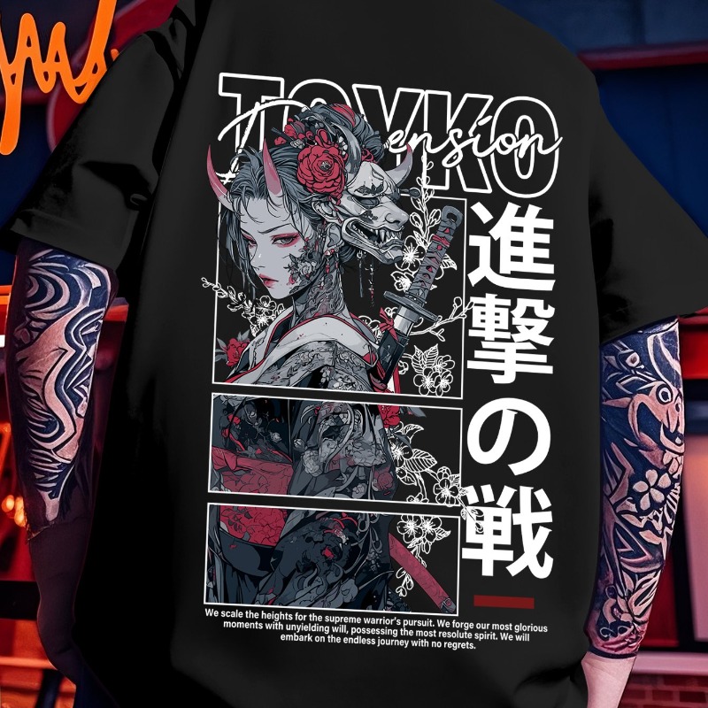 Camiseta informal deportiva pa - Japanese Street Fashion Female reseña y precio
