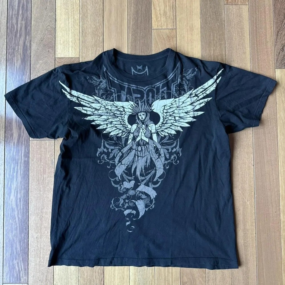 Camiseta de Manga Corta con Es - Street Fashion Graffiti reseña y precio