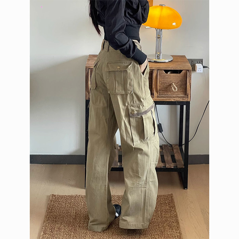 Nuevos pantalones Cargo holgad - Japanese Street Fashion Female reseña y precio
