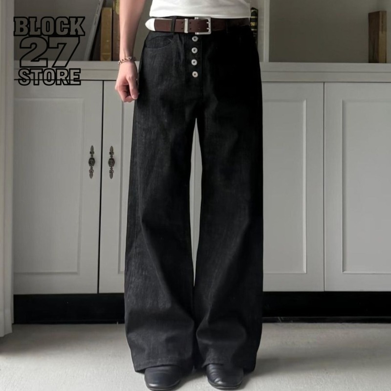 Pantalones vaqueros para hombr - Street Fashion Graffiti reseña y precio