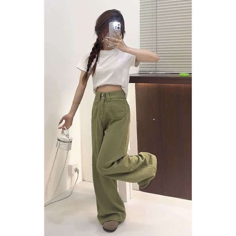 Pantalones vaqueros para niñas - Japanese Street Fashion Female reseña y precio
