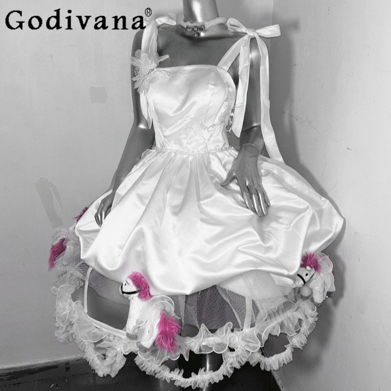 Vestido mullido Original japon - Japanese Street Fashion Female reseña y precio