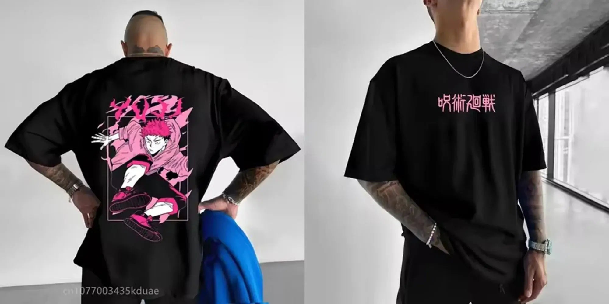 Camiseta Jujutsu Kaisen con gr - Street Fashion Anime reseña y precio